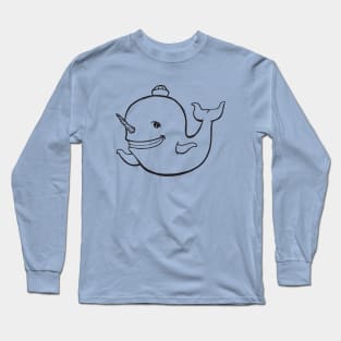 Narwhal for Light Shirts Long Sleeve T-Shirt